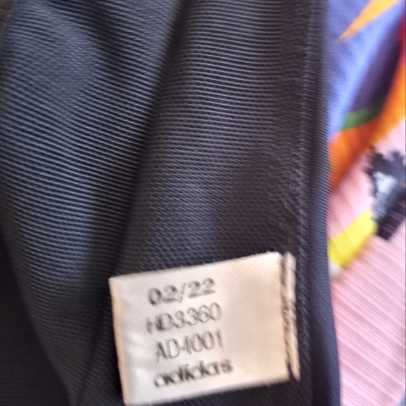 Adidas Tennis Prep 80s Graphic Print Racerback Built In Bra Athleisure Dress - Picture 11 of 11